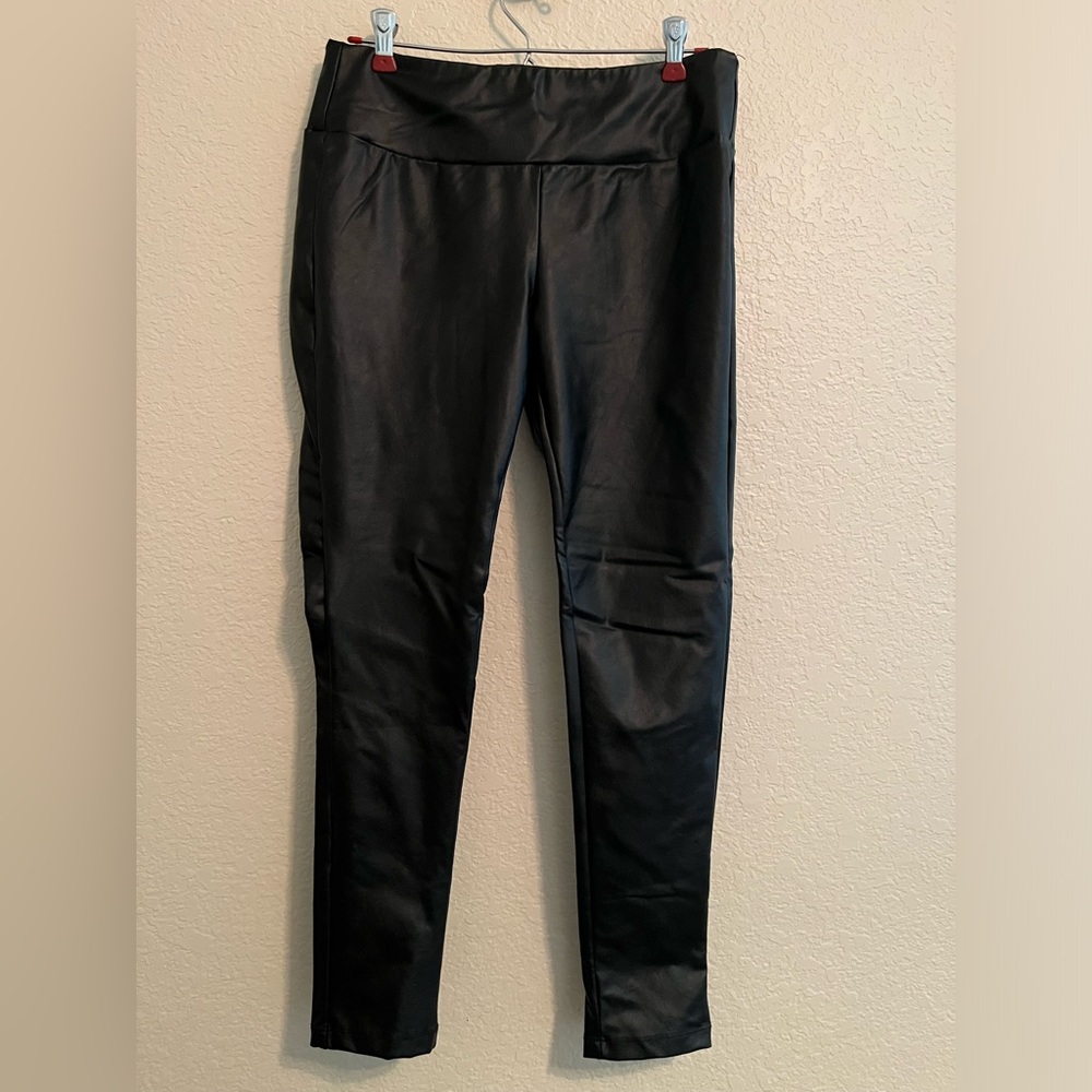 Kendall and Kylie pleather leggings